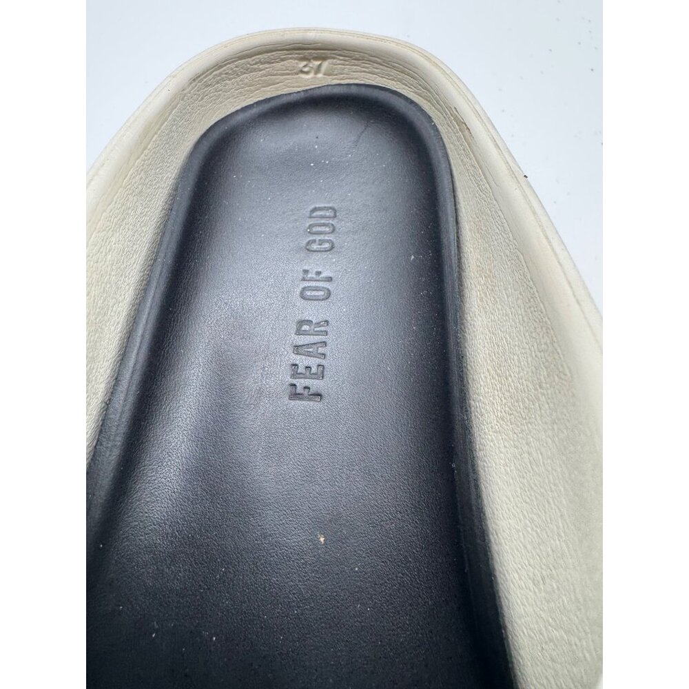 Fear Of God The California 2.0 Cream Slip-On Mules Clogs Size 7 or EU 37 - Picture 4 of 10